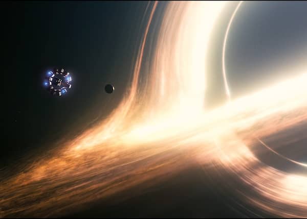 Trou noir Gargantua du film Interstellar